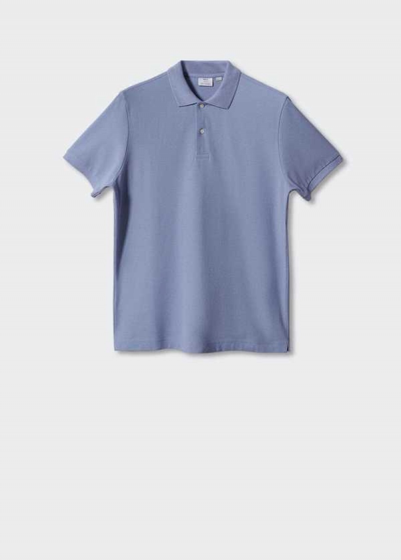 Mango Bavlněné Piqué Polo Shirt | MNG-21547