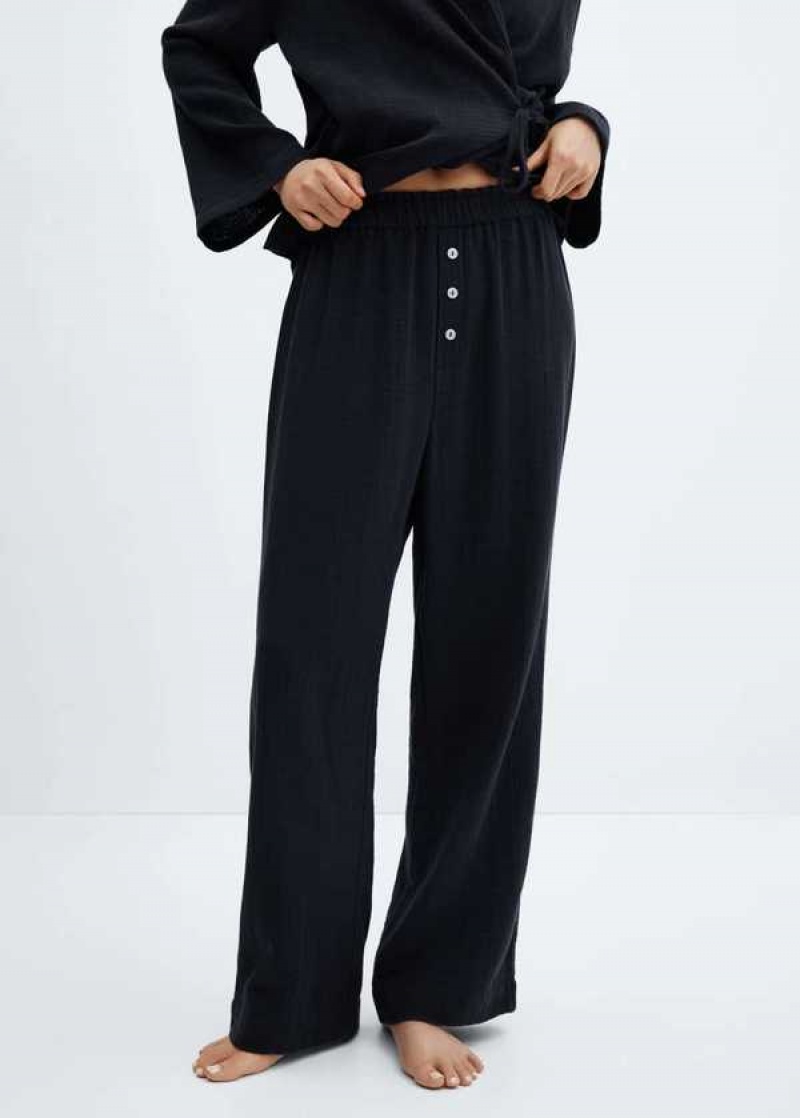 Mango Bavlněné Pyjama Pants | MNG-23670