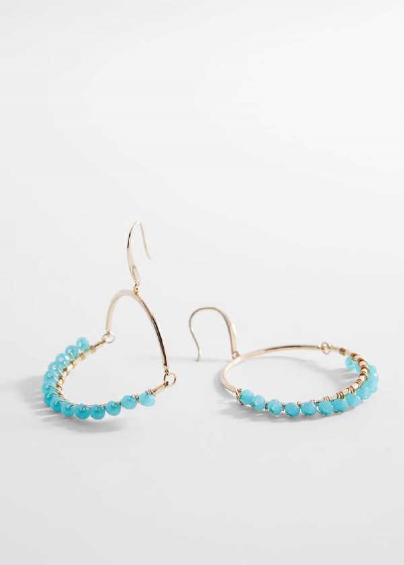 Mango Bead Loop Earrings | MNG-22792