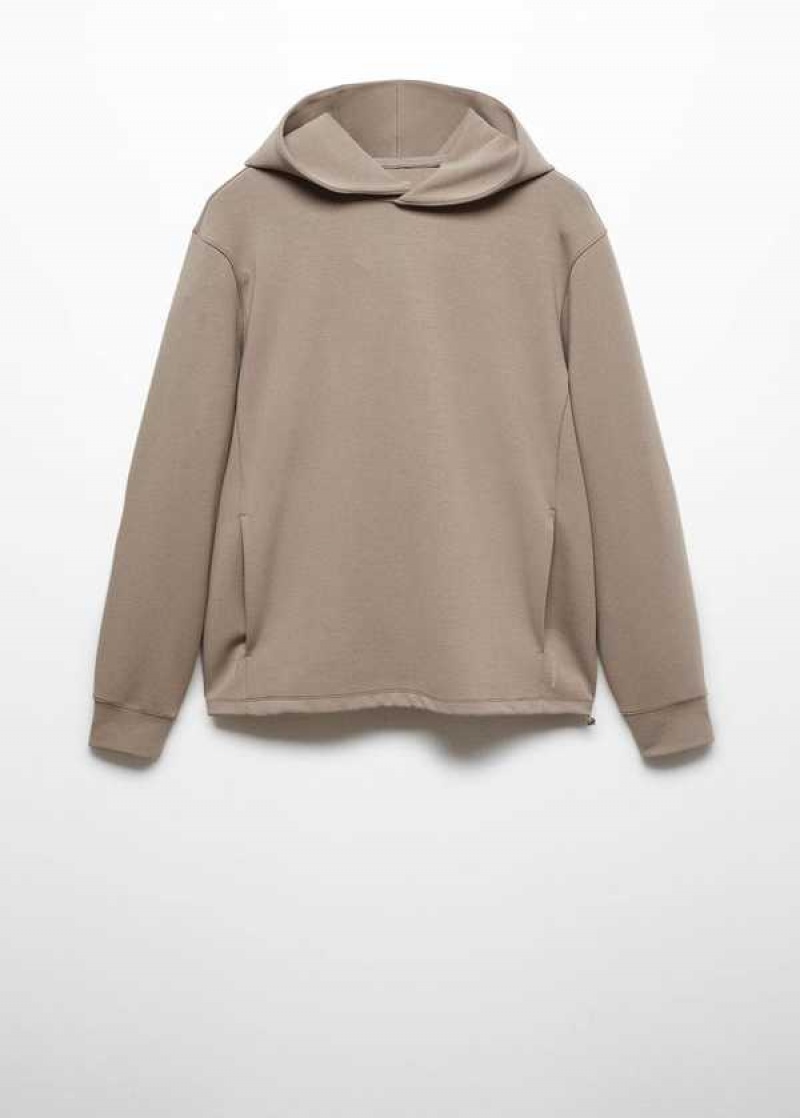 Mango Beathable S Kapucí Sweatshirt | MNG-21798