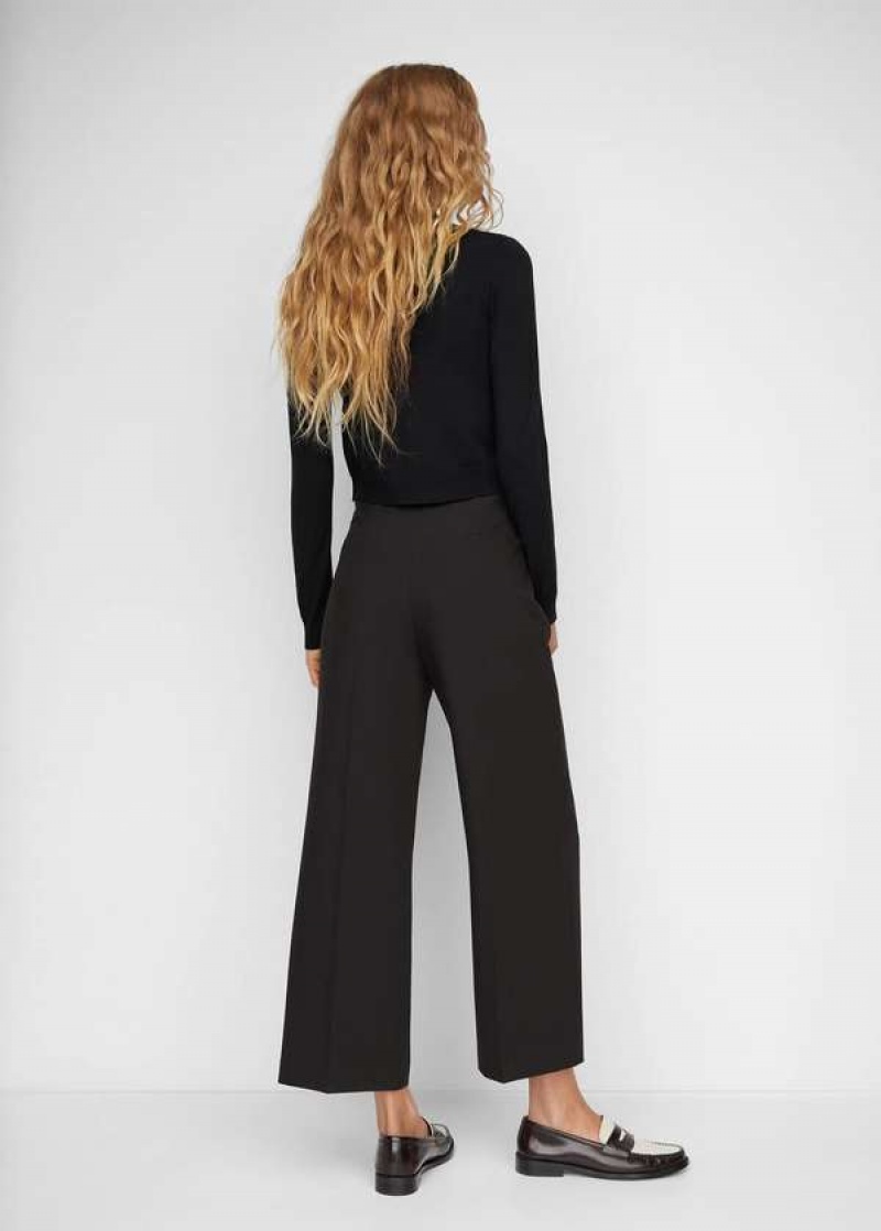 Mango Belt Culottes Trousers | MNG-24363