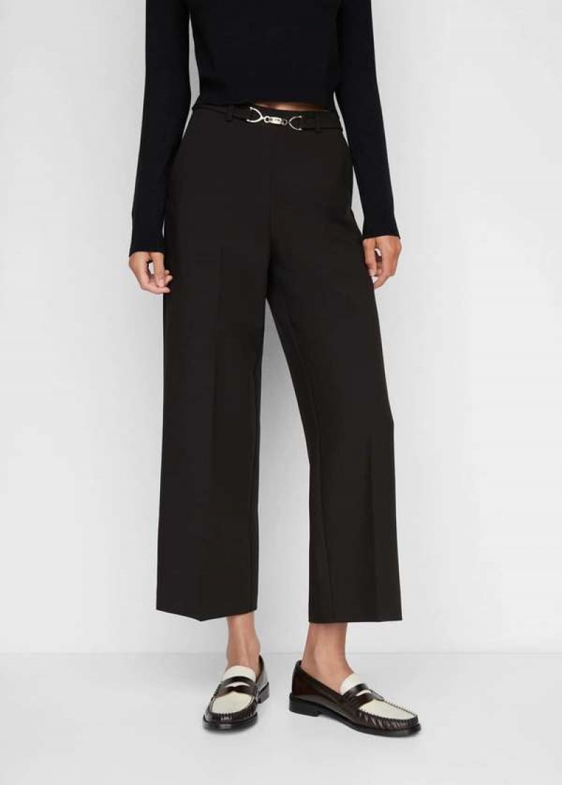 Mango Belt Culottes Trousers | MNG-24363