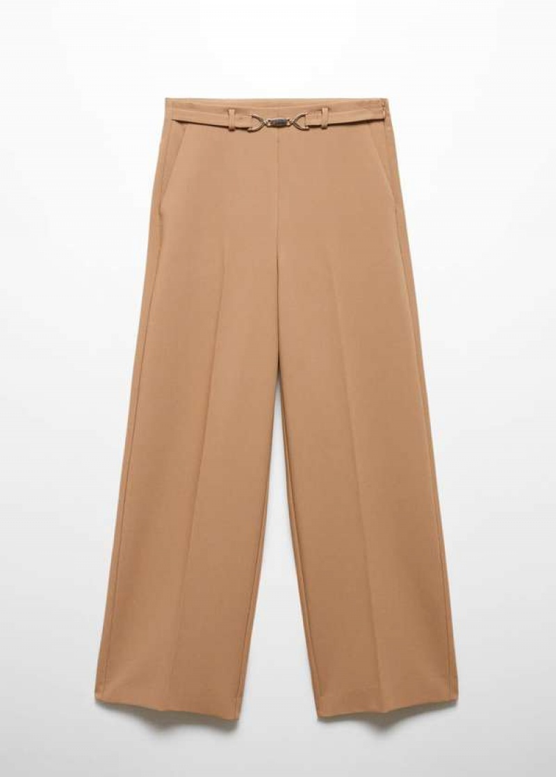 Mango Belt Culottes Trousers | MNG-24446