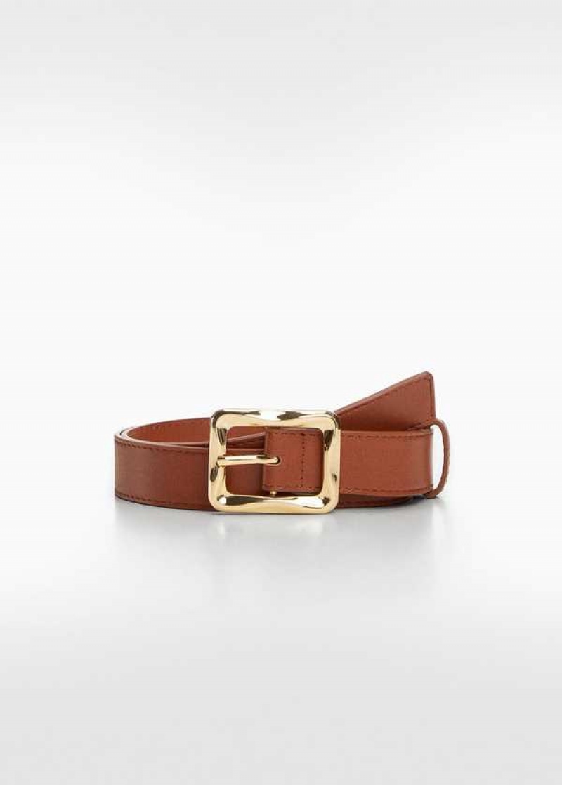 Mango Belt With Irregular Přezkou | MNG-22989