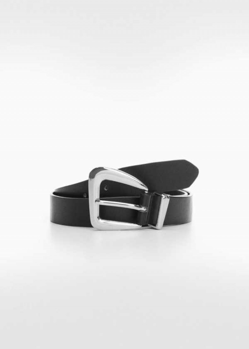 Mango Belt With Irregular Přezkou | MNG-22949