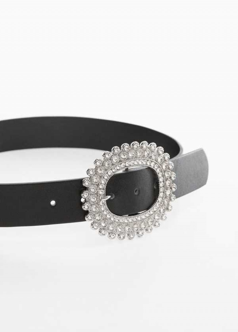 Mango Belt With Jewel Přezkou | MNG-22966