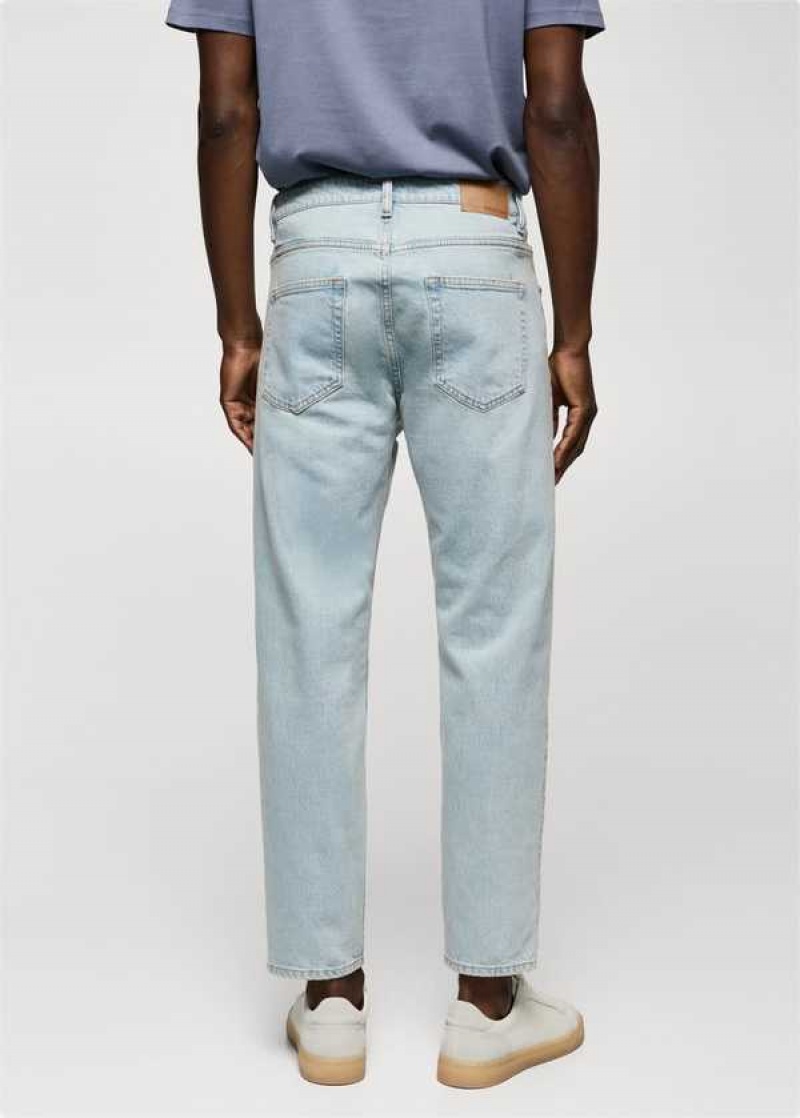 Mango Ben Tapered Cropped Jeans | MNG-21869