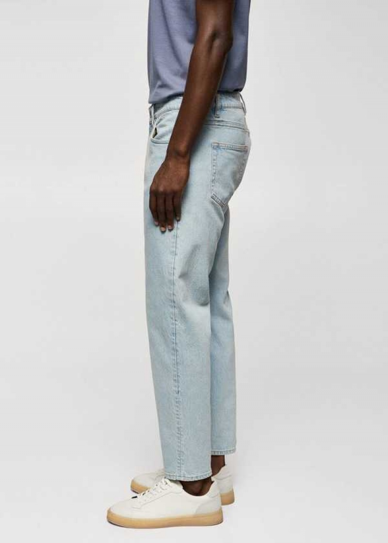 Mango Ben Tapered Cropped Jeans | MNG-21869