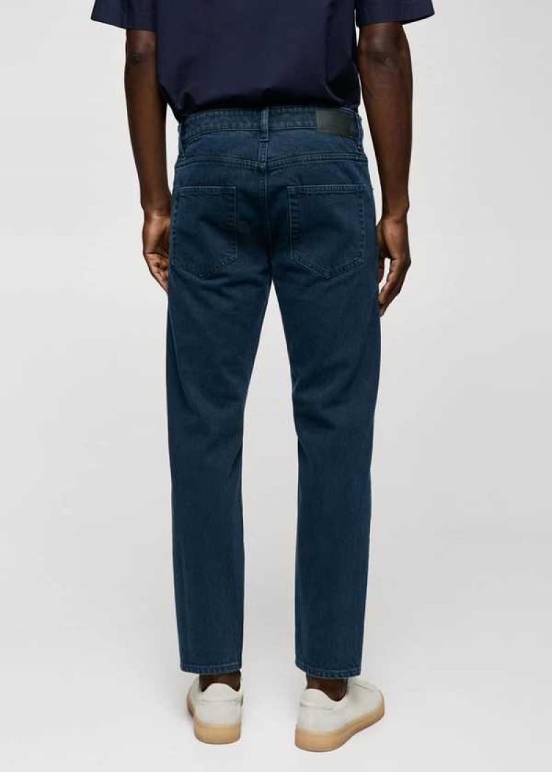 Mango Ben Tapered Cropped Jeans | MNG-21879