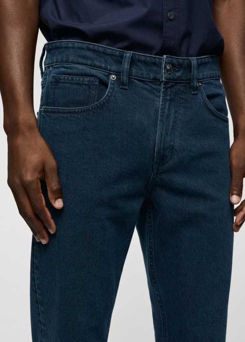 Mango Ben Tapered Cropped Jeans | MNG-21879