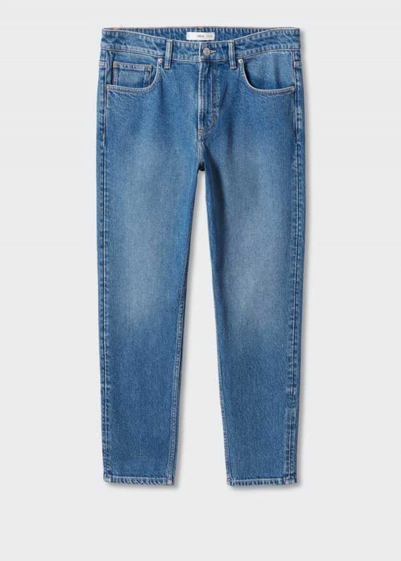 Mango Ben Tapered Cropped Jeans | MNG-21887