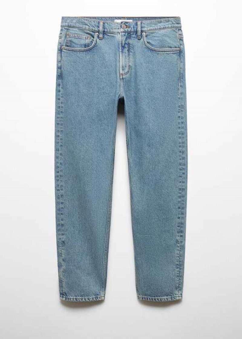 Mango Ben Tapered Cropped Jeans | MNG-21916