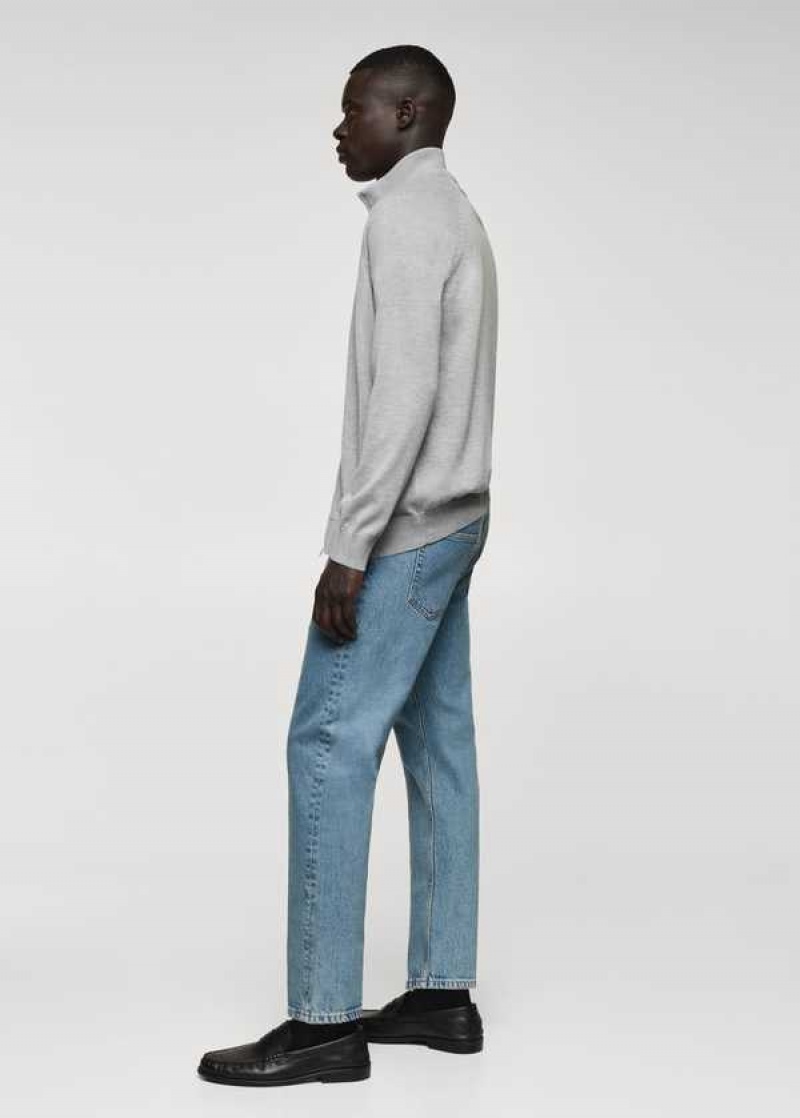 Mango Ben Tapered Cropped Jeans | MNG-21916