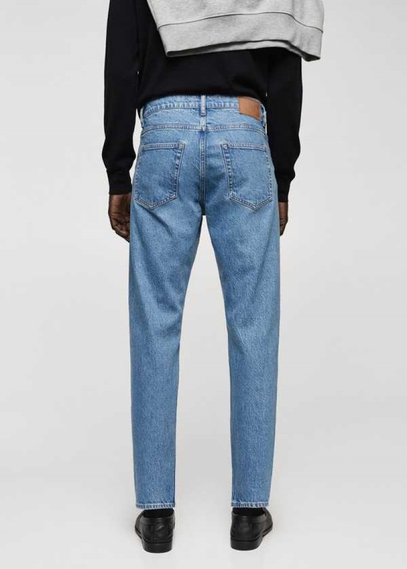 Mango Ben Tapered Cropped Jeans | MNG-21922