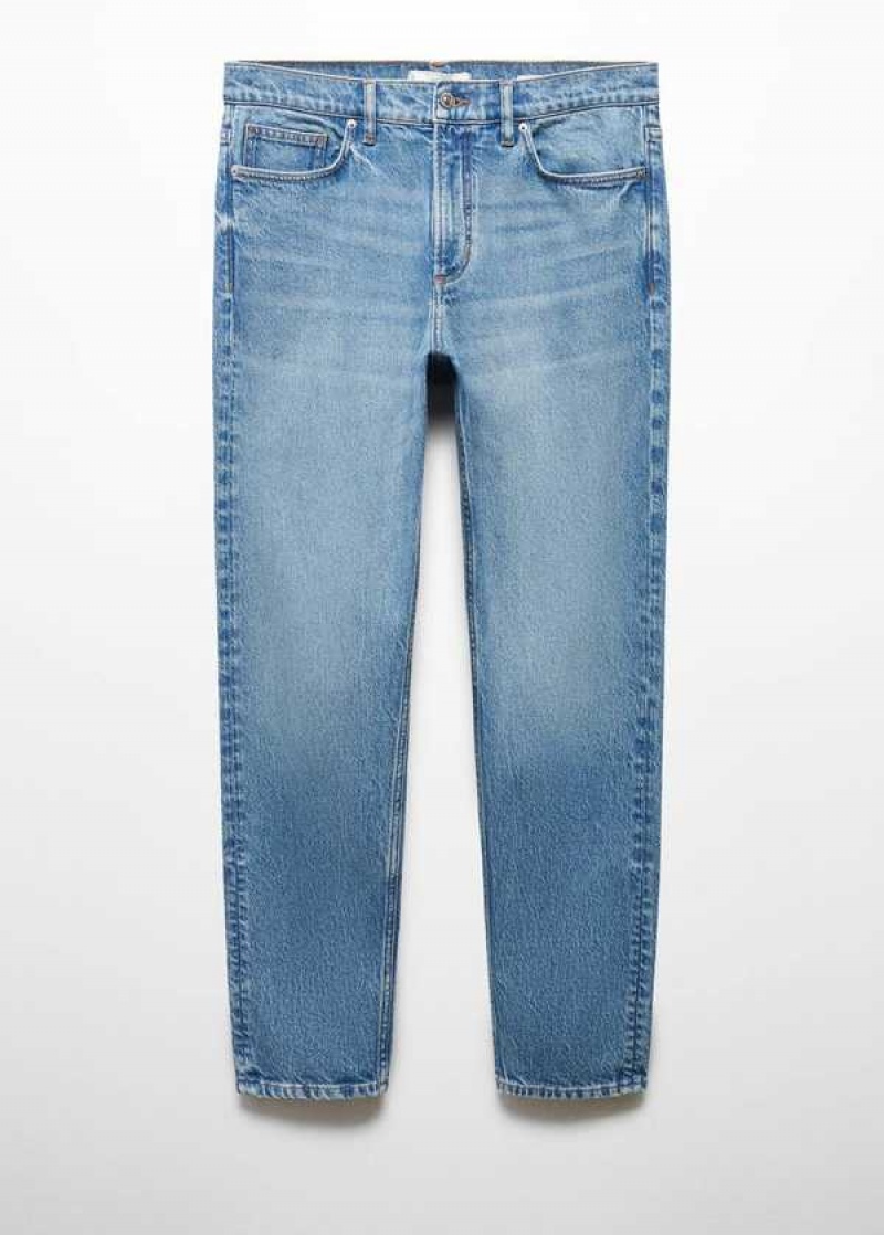 Mango Ben Tapered Cropped Jeans | MNG-21922