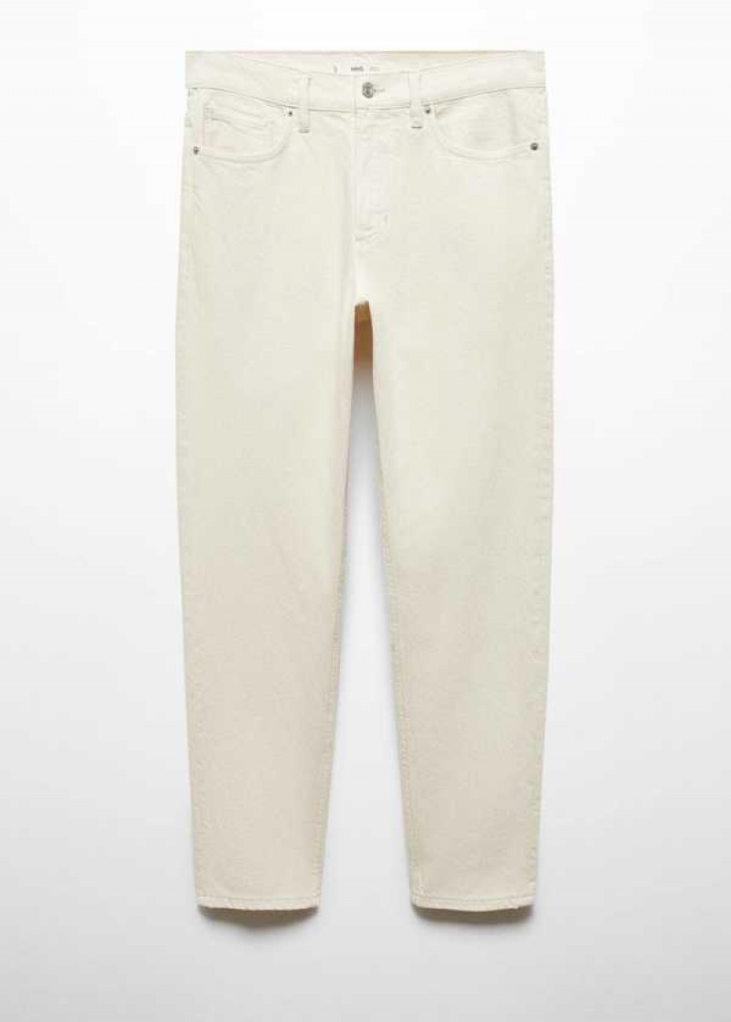 Mango Ben Tapered Cropped Jeans | MNG-21920