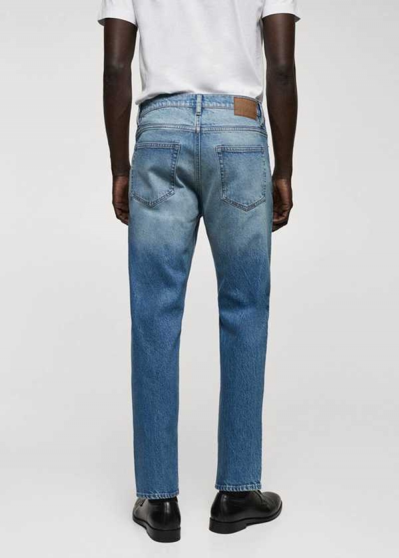 Mango Ben Tapered Cropped Jeans | MNG-21937