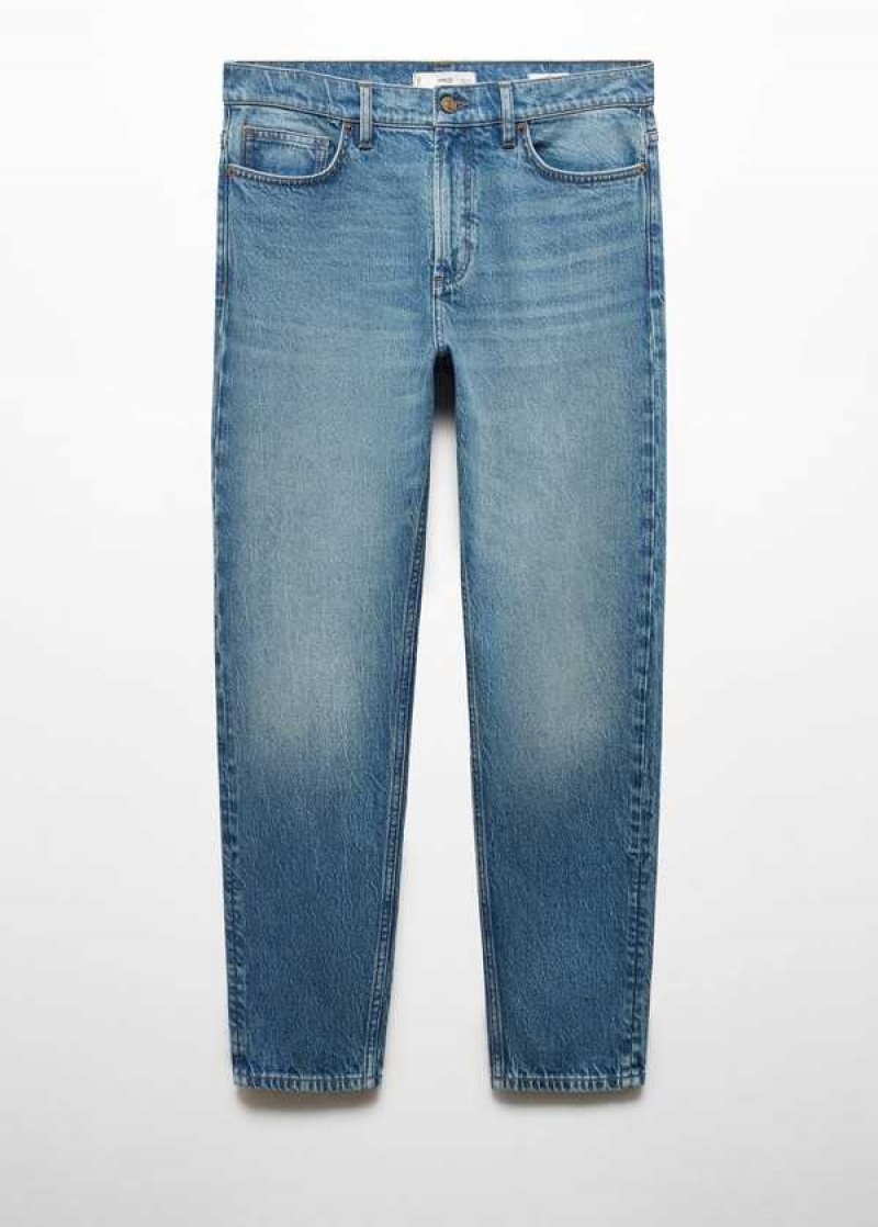 Mango Ben Tapered Cropped Jeans | MNG-21937