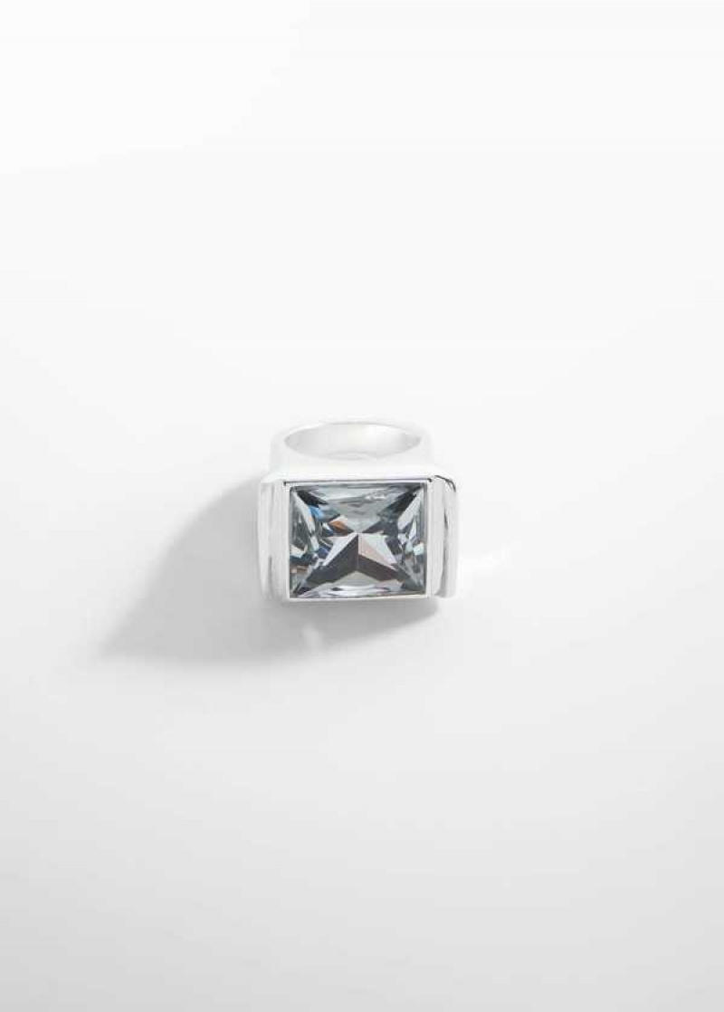 Mango Big Crystal Ring | MNG-22811