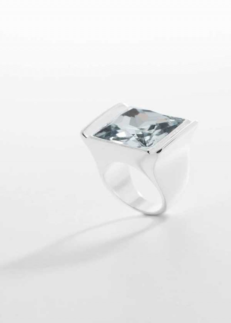 Mango Big Crystal Ring | MNG-22811