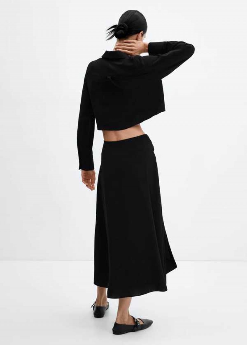 Mango Bow Midi Skirt | MNG-24073