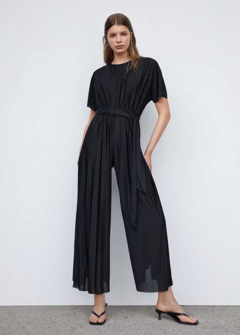 Mango Bow Wrap Jumpsuit | MNG-25702