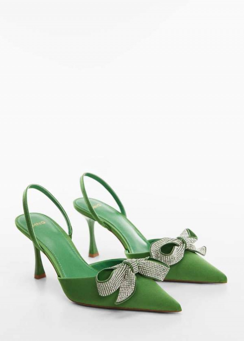 Mango Bow-heeled Shoes | MNG-23565