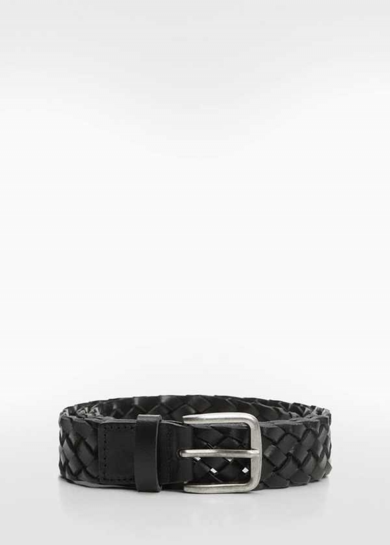 Mango Braided Læder Belt | MNG-21185