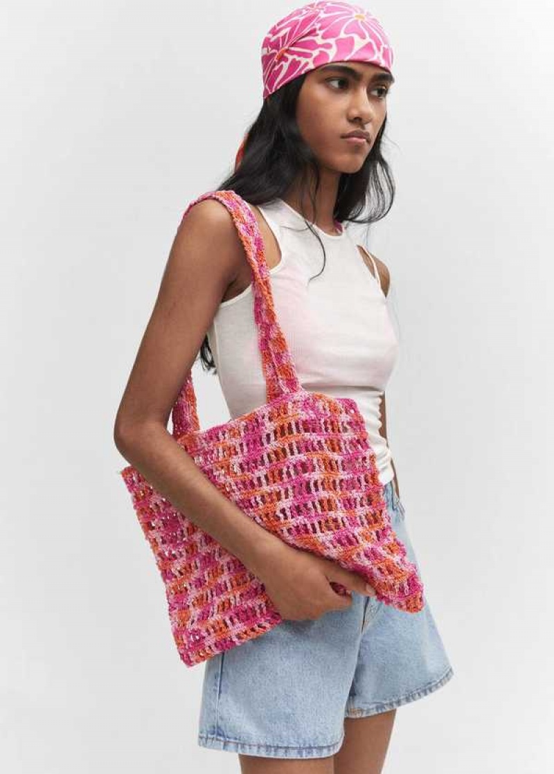 Mango Braided Net Bag | MNG-23235