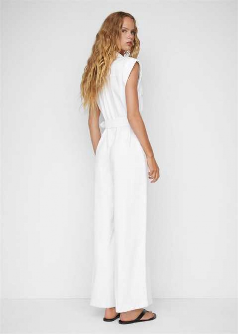 Mango Camp-collar Jumpsuit | MNG-25728