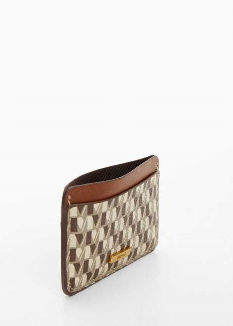 Mango Card Holder With Printed Logo | MNG-23029