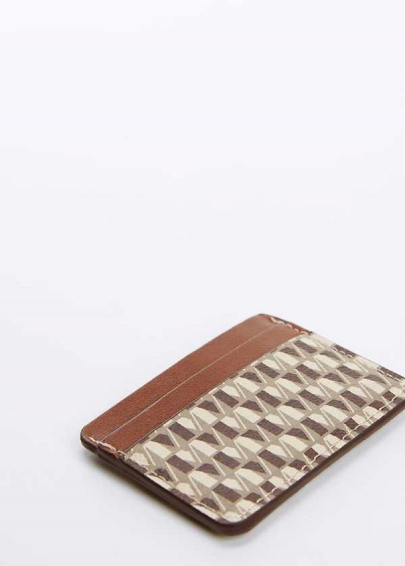 Mango Card Holder With Printed Logo | MNG-23029