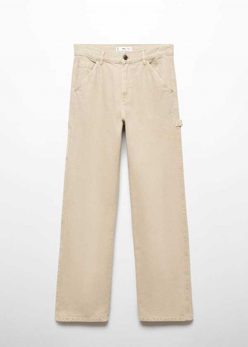 Mango Carpenter Cargo Jeans | MNG-23785