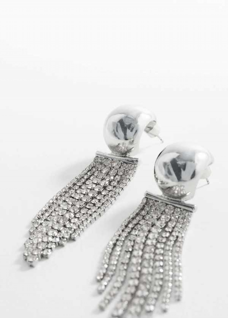 Mango Cascade Crystal Earrings | MNG-22887