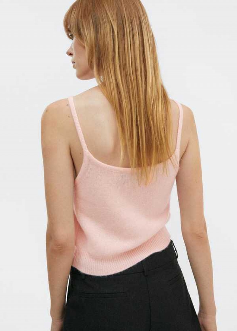 Mango Cashmere Páskové Top | MNG-24884