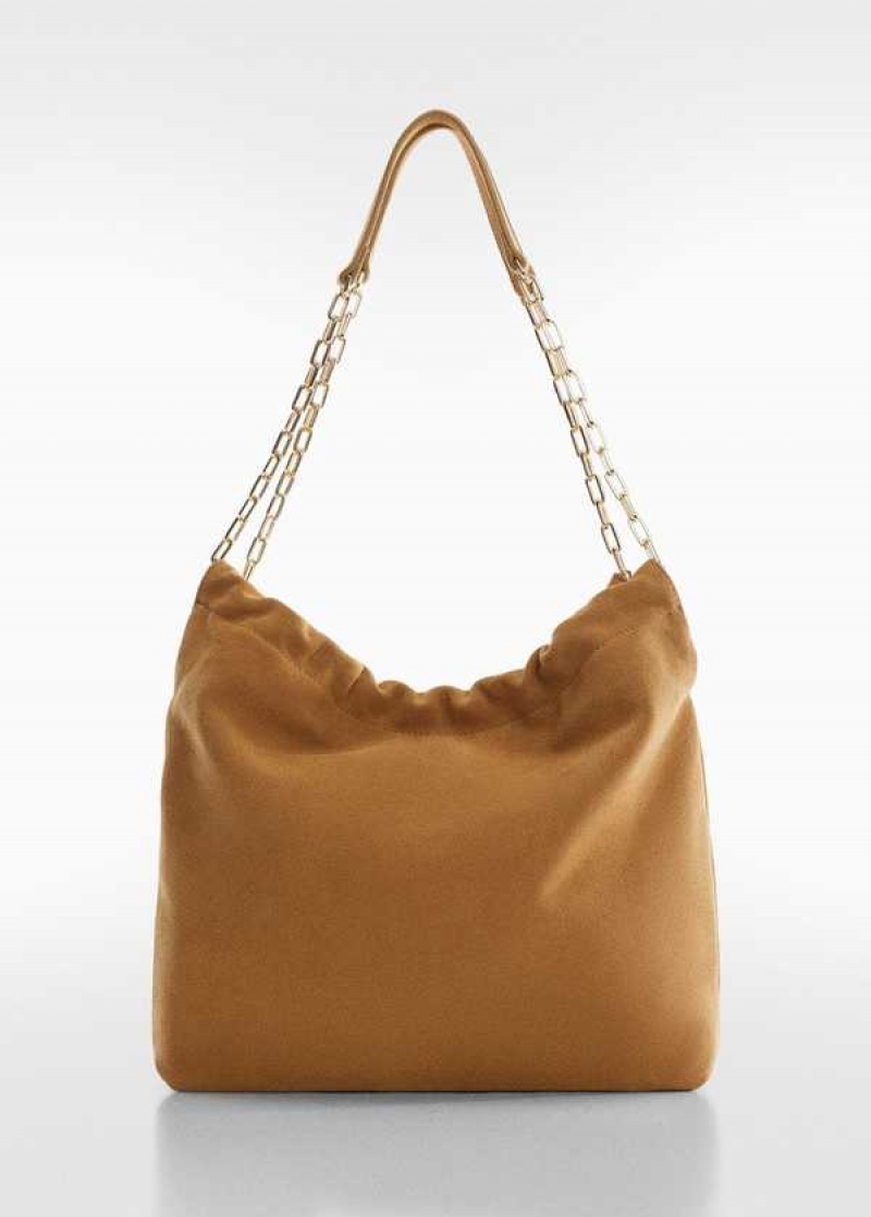 Mango Chain Læder Bag | MNG-23274