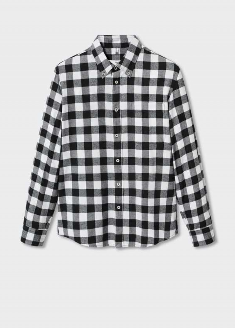 Mango Checked Flannel Shirt | MNG-22154