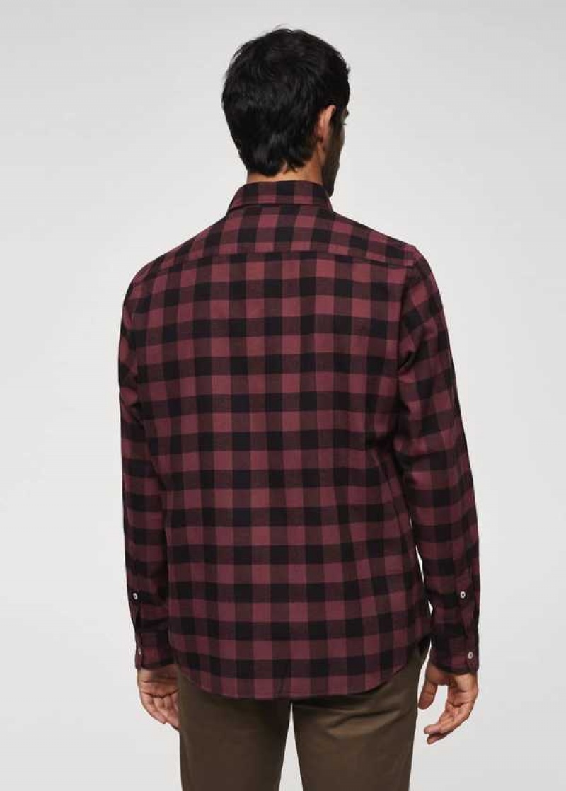 Mango Checked Flannel Shirt | MNG-22155