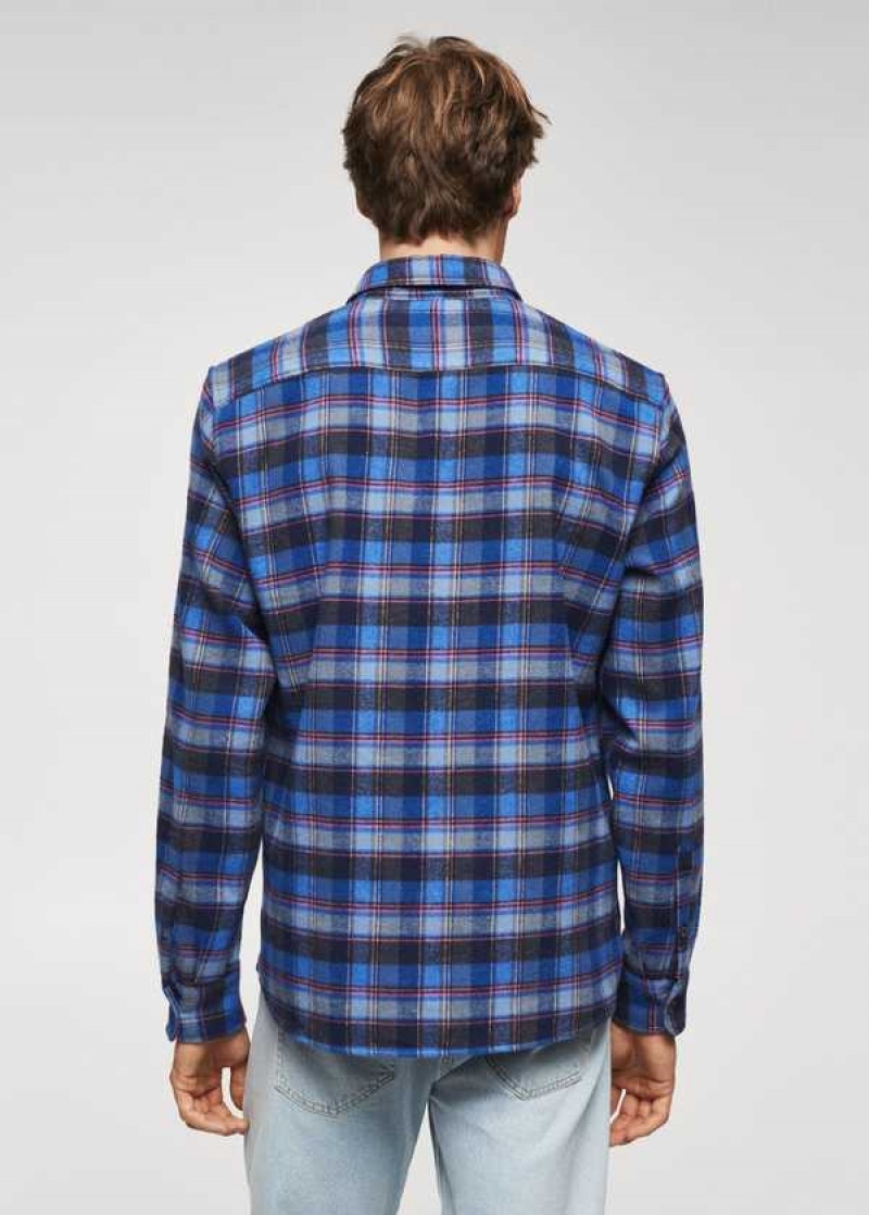 Mango Checked Flannel Shirt | MNG-22160