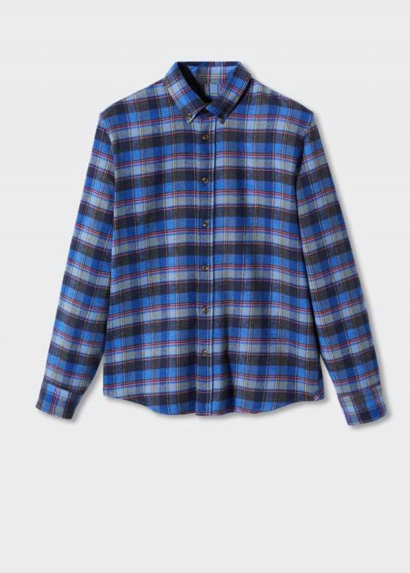 Mango Checked Flannel Shirt | MNG-22160