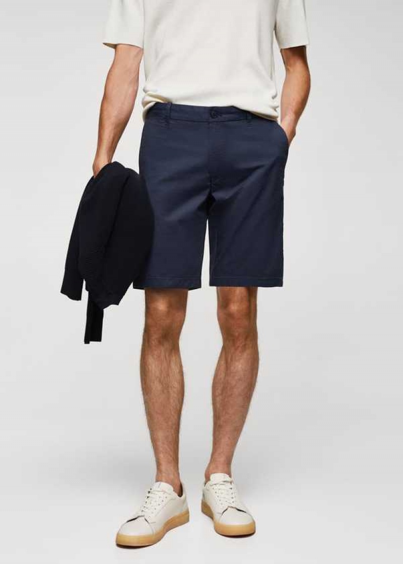 Mango Chino Bermuda Shorts | MNG-22389