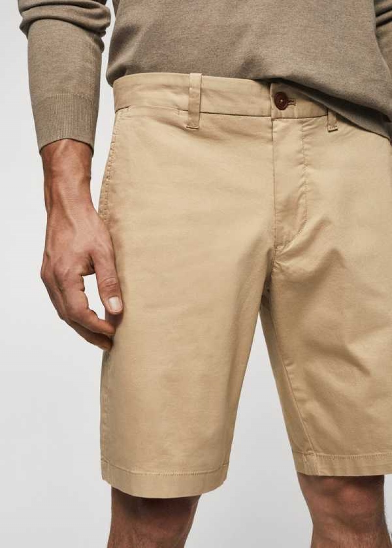 Mango Chino Bermuda Shorts | MNG-22392