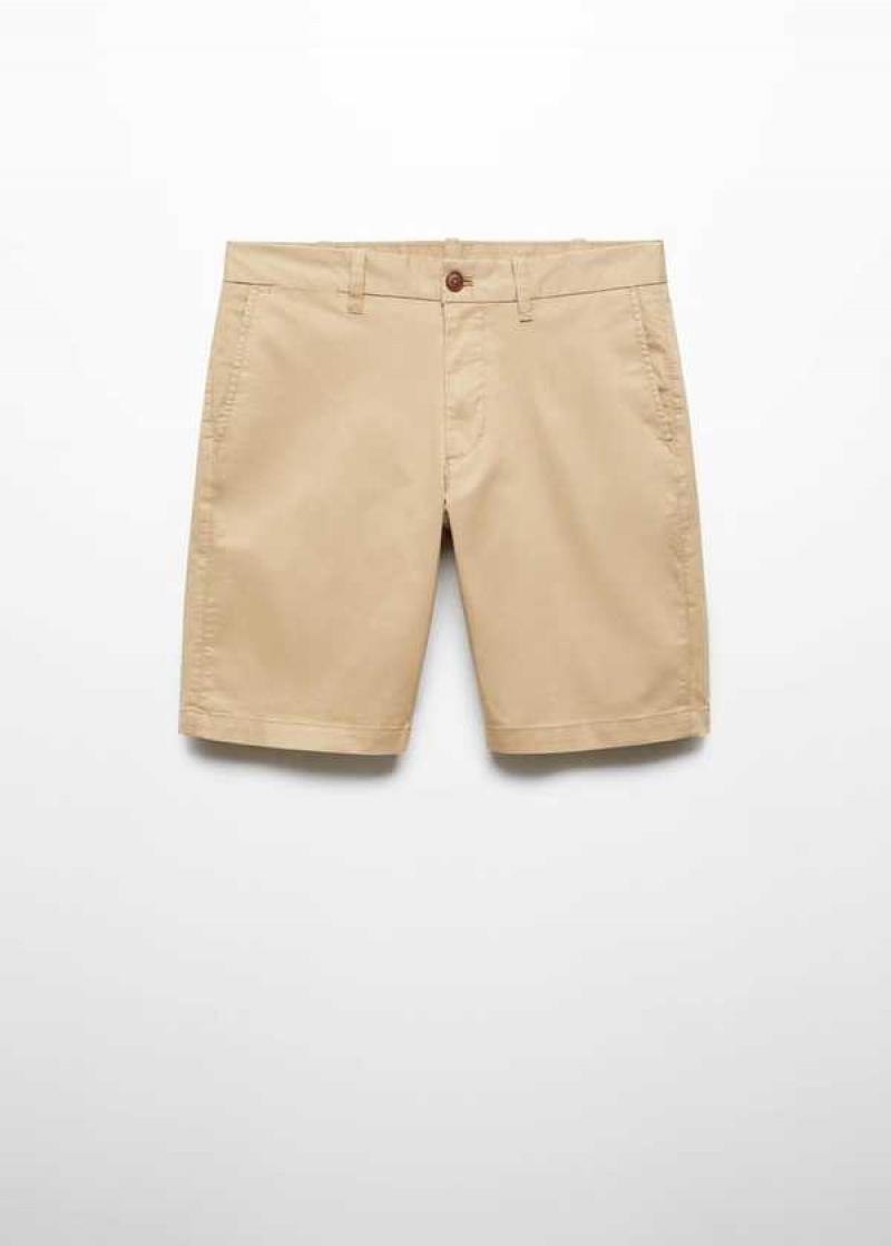 Mango Chino Bermuda Shorts | MNG-22392