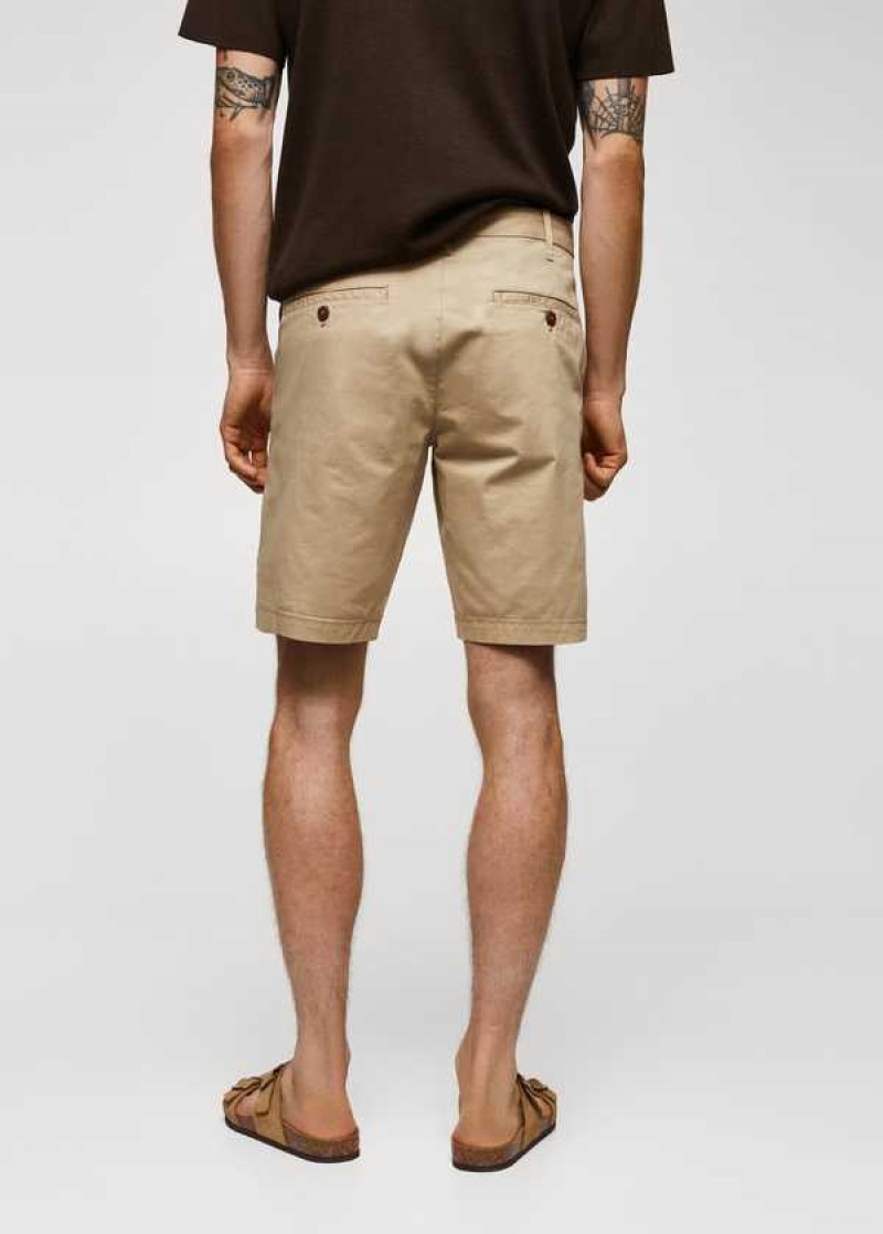 Mango Chino Bermuda Shorts | MNG-22399