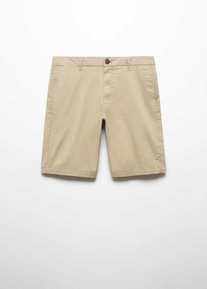 Mango Chino Bermuda Shorts | MNG-22399