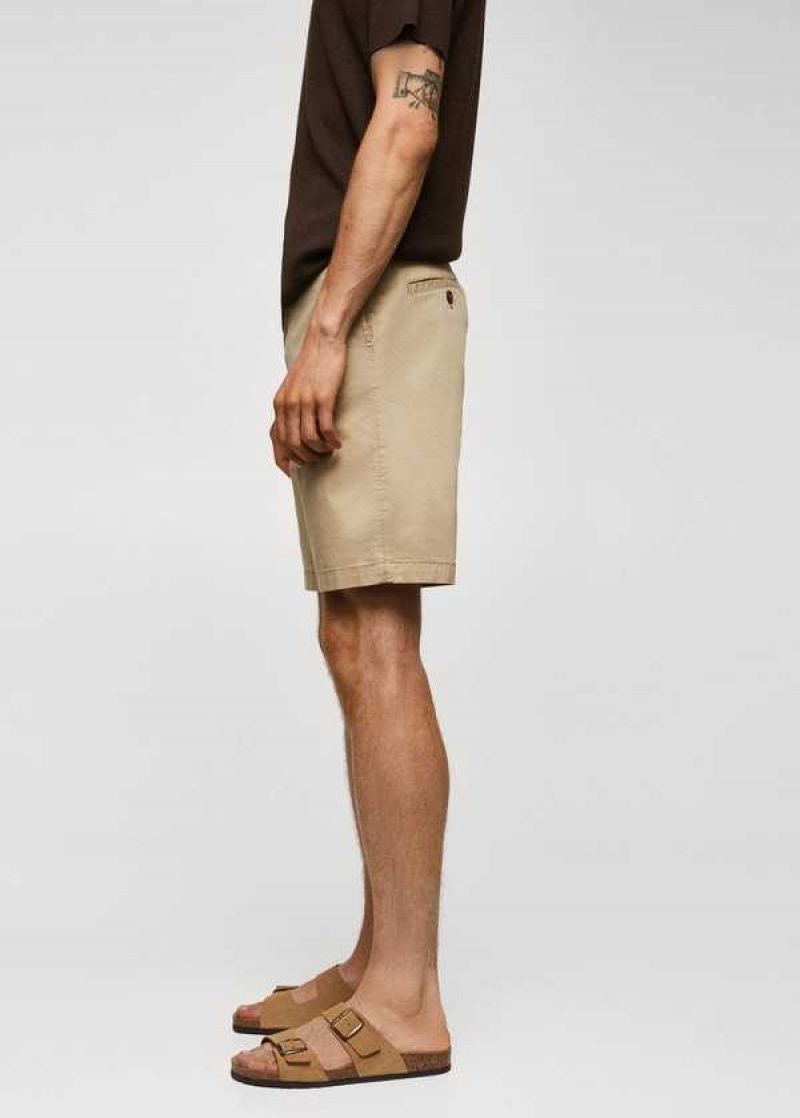 Mango Chino Bermuda Shorts | MNG-22399