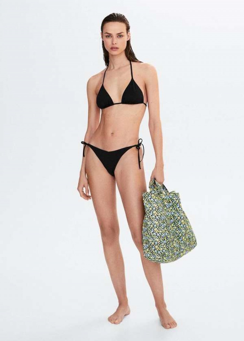 Mango Classic Bikiny Bottoms With Bows | MNG-23757