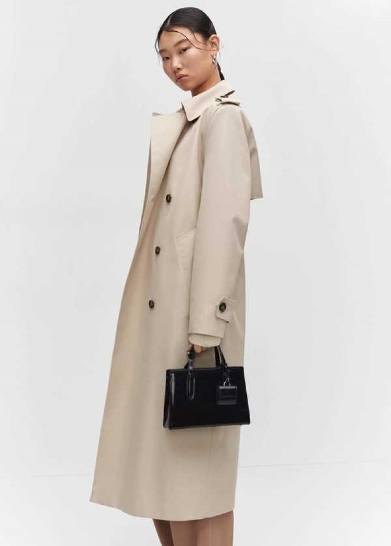 Mango Classic Trench Coat With Belt | MNG-26431