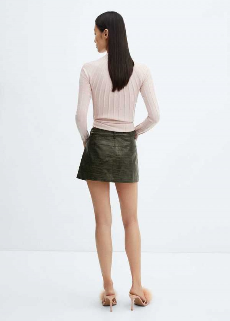 Mango Coco-effect Mini-skirt | MNG-24243