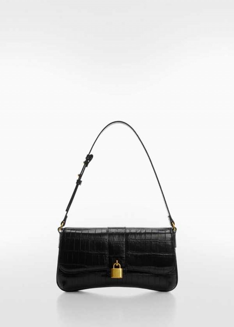 Mango Coconut-effect Shoulder Bag | MNG-23137